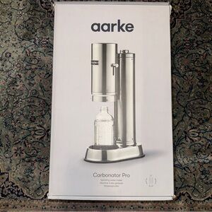 aarke Carbonator Pro Stainless Steel For *Repair* (Needs New Gasket) No Bottle